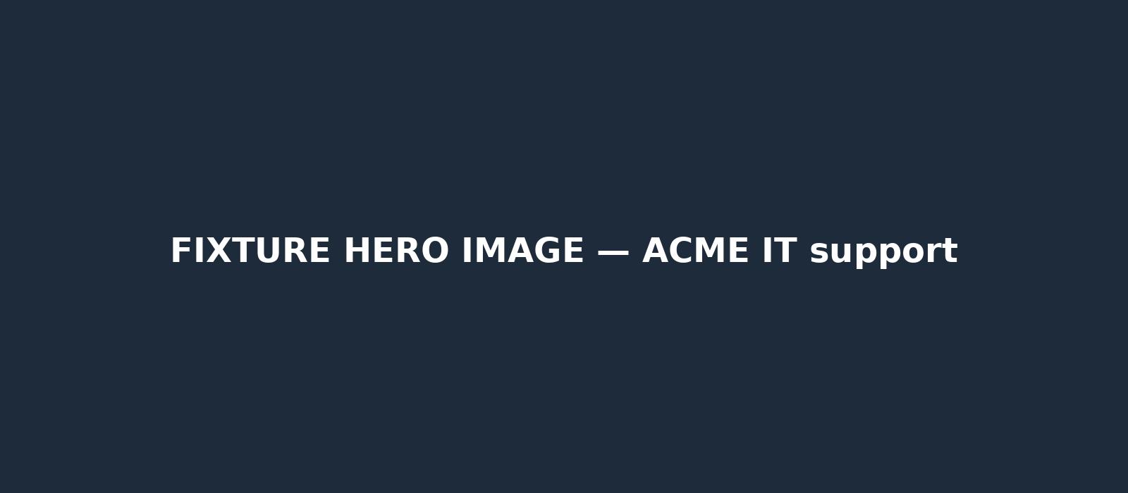 ACME engineers at work